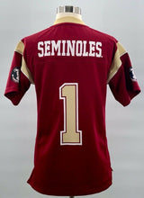 Load image into Gallery viewer, Florida State Seminoles 1 Colosseum Unisex Kids Jersey Red V Neck Youth M 10-12
