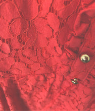 Load image into Gallery viewer, HeartSoul Red/Orange Lace Babydoll Dress Size 2X
