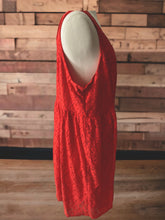 Load image into Gallery viewer, HeartSoul Red/Orange Lace Babydoll Dress Size 2X
