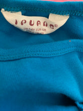 Load image into Gallery viewer, Girls IPUANG Blue Heart Shirt Size 8
