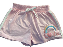 Load image into Gallery viewer, Btween Girls Pink Shorts Sequin Rainbow Size 7
