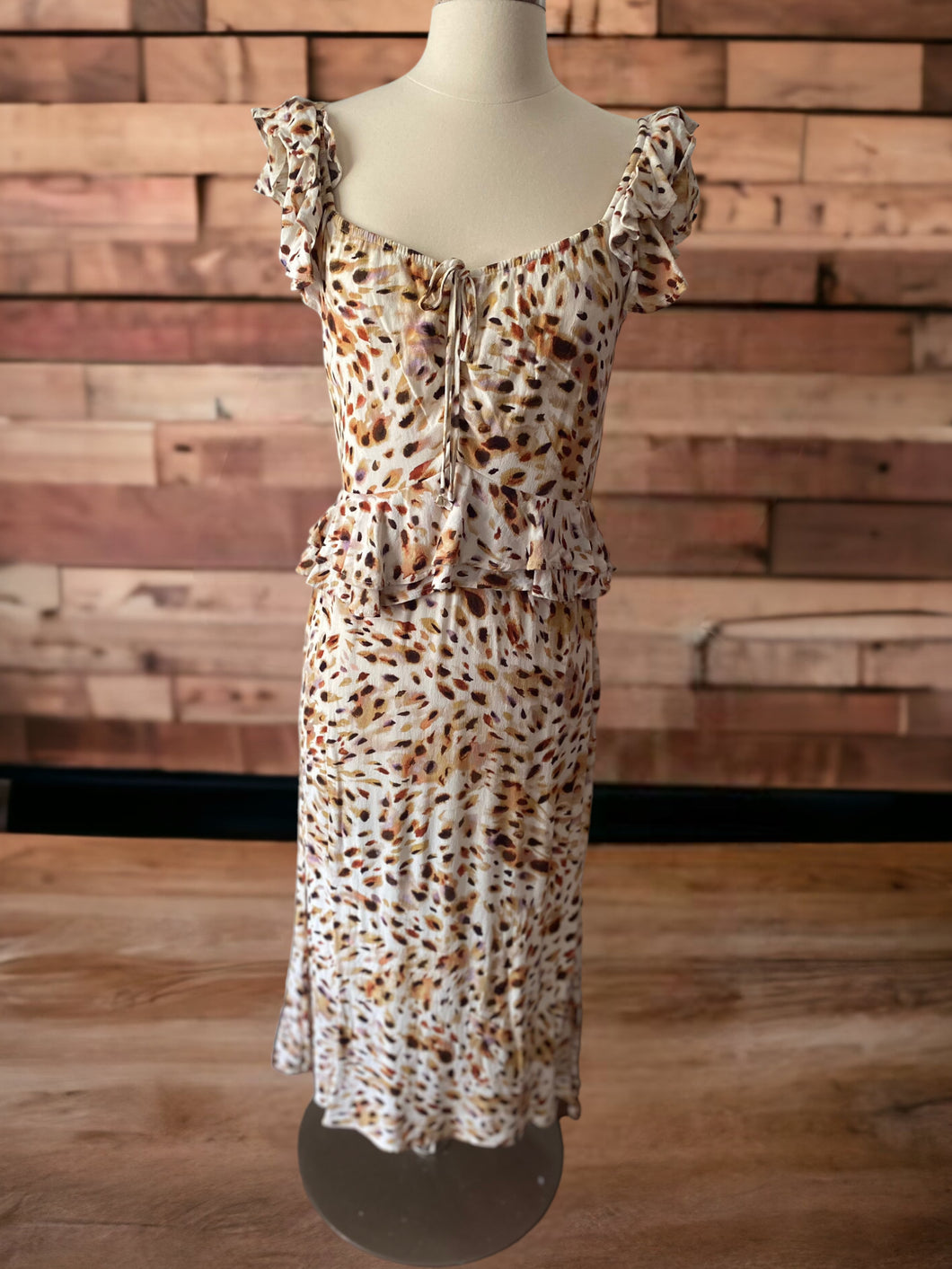 Sofia Vergara Animal Print Dress Size M