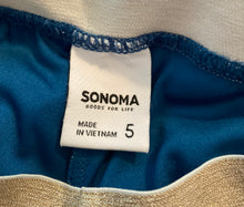 Load image into Gallery viewer, Girls Sonoma Skirt Skirt Teal Floral Size 5
