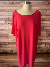 Load image into Gallery viewer, AGB Flutter Sleeve Dress Size 18
