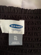 Load image into Gallery viewer, Old Navy Cami Smocked Back Black Sundress Size XL

