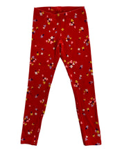 Load image into Gallery viewer, Girls Cat &amp; Jack Dark Orange floral Leggings Size 7/8
