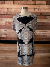 Load image into Gallery viewer, Madison Black and White Dress Size L
