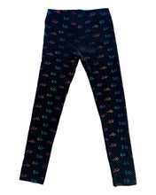 Load image into Gallery viewer, Girls Cat and Jack Heart Pattern Leggings Size 7/8
