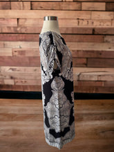 Load image into Gallery viewer, Madison Black and White Dress Size L

