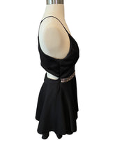 Load image into Gallery viewer, Honey and Rosie Jewel-Waist Bra Back Fit-and-Flare Dress Size 9
