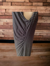 Load image into Gallery viewer, Loft Outlet Black Pattern Sleeveless Dress Size XL
