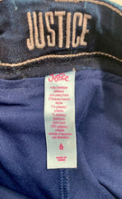 Load image into Gallery viewer, Girls Justice Denim Skirt Skort Size 6
