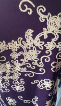 Load image into Gallery viewer, JM Studios Deep Purple Dress Size Small
