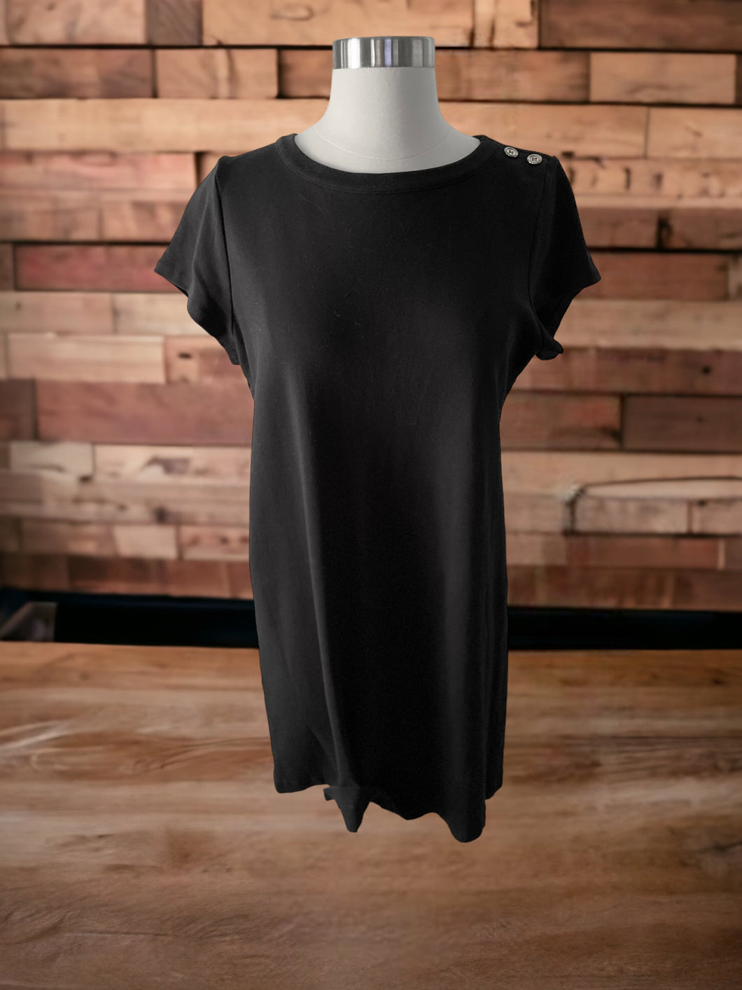 Talbots Black Dress Petite Large