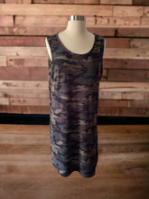 Load image into Gallery viewer, Bobbie Brooks Camo Sleeveless Dress Size 1X

