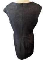 Load image into Gallery viewer, Tiana B Heathered Black Dress Size L

