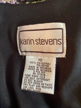 Load image into Gallery viewer, Karin Stevens 2 Piece Skirt Blouse set Size 10
