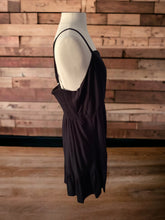 Load image into Gallery viewer, Old Navy Cami Smocked Back Black Sundress Size XL

