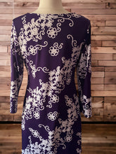Load image into Gallery viewer, JM Studios Deep Purple Dress Size Small
