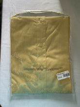 Load image into Gallery viewer, Men's Amanti Classic Dress Shirt Convertible Cuff Solid Yellow 14.5 32/33 New
