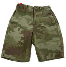 Load image into Gallery viewer, Crewcuts Boys Shorts Cotton Green Camouflage Pockets Adjustable Waist 7

