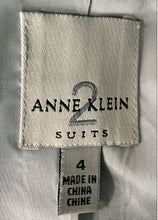Load image into Gallery viewer, Anne Klein Suits Gray tailored Blazer Size Shoulder Pads 4
