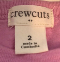 Load image into Gallery viewer, Crewcuts Girls T-Shirt Pink Glitter Lights Camera Sparkle Long Sleeves 2 New
