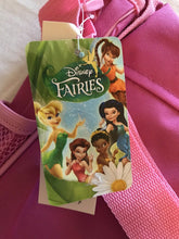 Load image into Gallery viewer, Disney Tinkerbell 14” x 11&quot; x 4&quot;  Pink Messenger Bag Purse-New! School Bookbag
