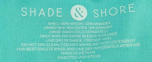 Load image into Gallery viewer, Shade &amp; Shore Bikini Teal Top 34D Bottom Medium Excellent Removable Straps
