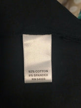 Load image into Gallery viewer, Banana Republic Belted A Line Dress Black Stretch Knee Length Band Collar 0
