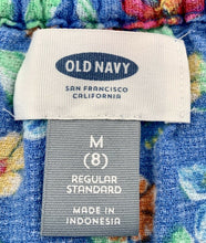 Load image into Gallery viewer, Girls Old Navy Floral Top Size 8 Flowers Birds
