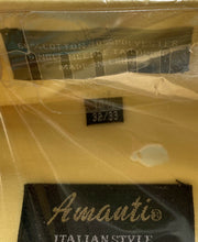 Load image into Gallery viewer, Men's Amanti Classic Dress Shirt Convertible Cuff Solid Yellow 14.5 32/33 New
