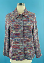 Load image into Gallery viewer, COLDWATER CREEK SIZE M MULTI COLOR BLAZER JACKET
