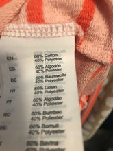 Load image into Gallery viewer, Helly Hansen Womens Jacket Orange Pink Stripe Full Zip Up High Neck Pockets S

