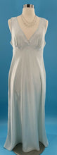 Load image into Gallery viewer, Vintage Diamond Tea baby blue Shift Pajama Dress Night Gown Nightgown Small
