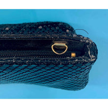 Load image into Gallery viewer, Vintage Warren Reed Black Mesh Purse
