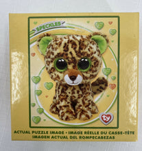 Load image into Gallery viewer, ty Speckles Leopard 60 Piece Puzzle Plush Box New
