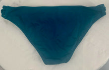 Load image into Gallery viewer, Shade &amp; Shore Bikini Teal Top 34D Bottom Medium Excellent Removable Straps
