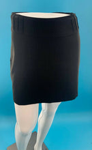 Load image into Gallery viewer, Women&#39;s Solid black Short Mini Skirt Polyester Size 7
