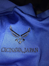 Load image into Gallery viewer, Mens Under Armour Polo Golf Shirt USAF Military  Okinawa  Japan Air Force L
