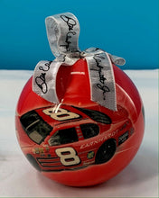Load image into Gallery viewer, DALE EARNHARDT JR LARGE BALL #8 CHRISTMAS ORNAMENT NASCAR MADE IN USA LARGE

