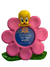 Load image into Gallery viewer, Warner Brothers Studio Store Looney Tunes Tweety Bird Pink Flower Picture Frame
