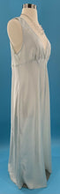 Load image into Gallery viewer, Vintage Diamond Tea baby blue Shift Pajama Dress Night Gown Nightgown Small
