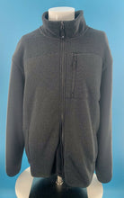 Load image into Gallery viewer, 32 Degree Heat Sherpa Lined and Trimmed Heather Gray Fleece Zip Jacket - XL
