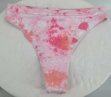 Load image into Gallery viewer, Shein Allover Graphic Tie Dye High Waisted Bikini Swimsuit Large New
