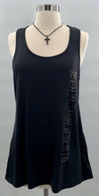 Load image into Gallery viewer, Champion Womens Empowered Active Tank Top Black Scoop Neck Stretch Racerback M
