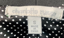 Load image into Gallery viewer, Charlotte Russe Women&#39;s Cropped Blazer polkadot lining Size Small
