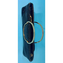 Load image into Gallery viewer, Vintage Warren Reed Black Mesh Purse
