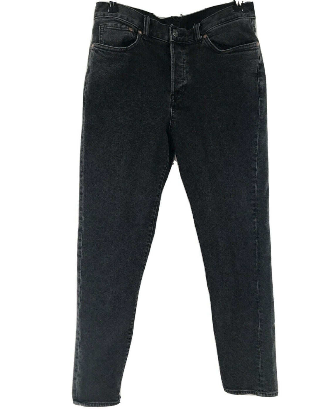 & Denim by H & M  Mens  Button Fly Black Denim Jeans Size 32 X 30