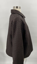 Load image into Gallery viewer, Chicos Brown Jacket Design Stitch Embroidered Button Front Light Size 2.5 Large
